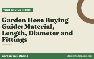 Garden Hose Buying Guide: Material, Length, Diameter and Fittings
